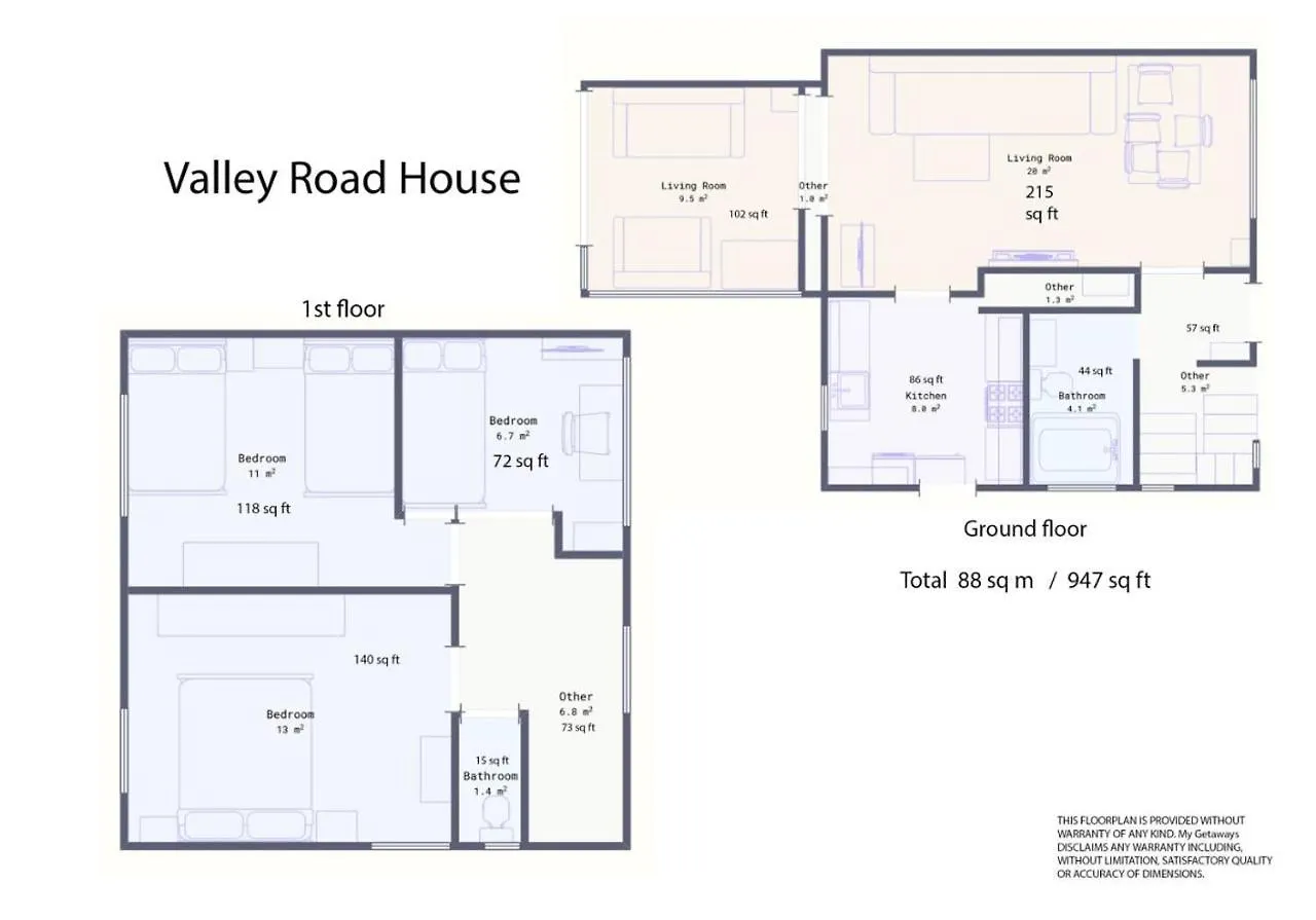 Valley Rise By My Getaways Free Parking Hove 0*,